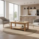 Coffee Table Oak Wood