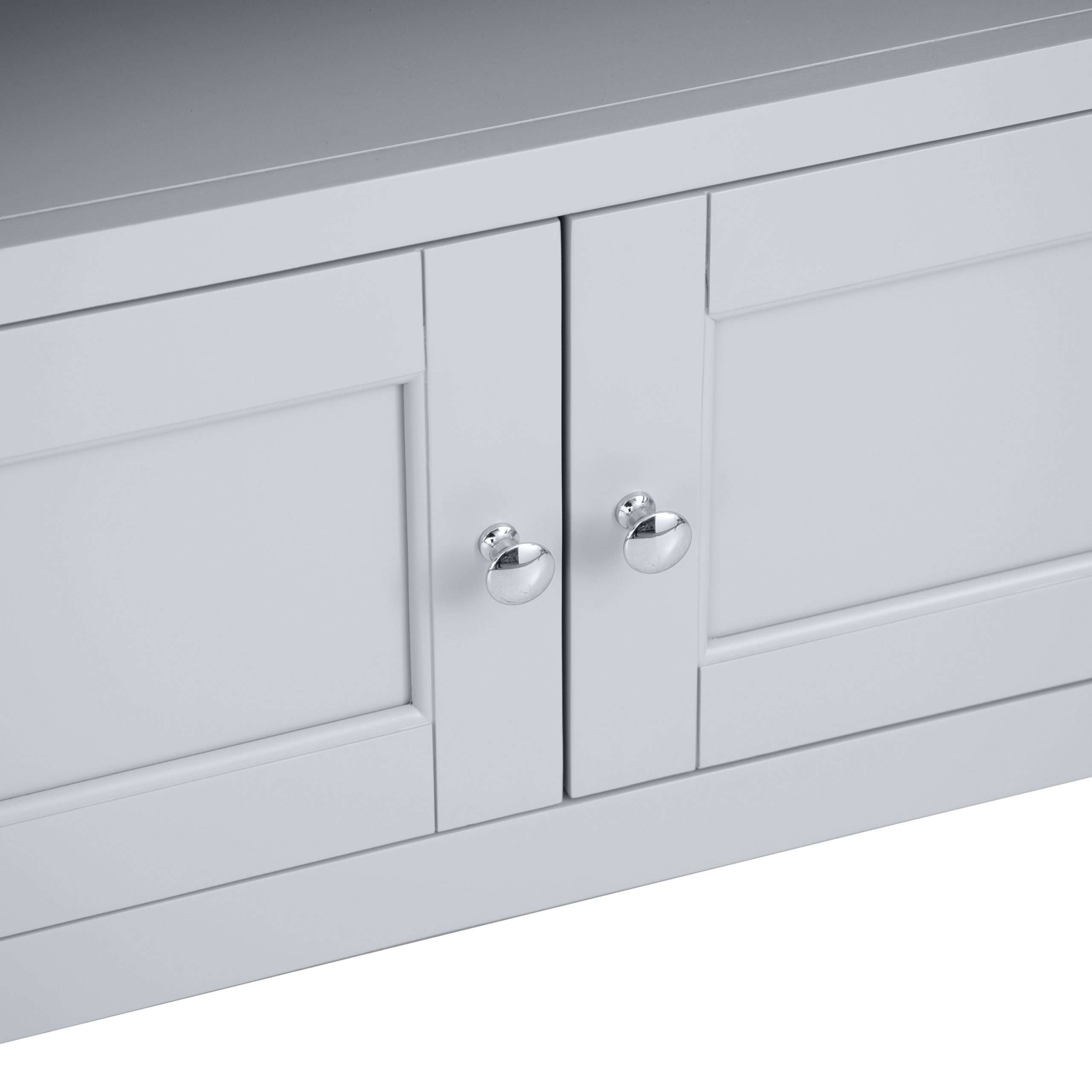 Grey Corner TV Unit