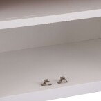 White and Oak TV Unit