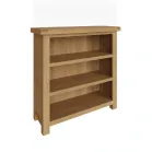 Low Oak Bookcase