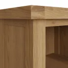 Narrow Oak Shelf Unit