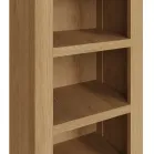 Narrow Oak Shelf Unit