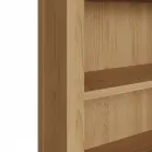 Oak Bookcase With Drawer