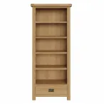 Oak Bookcase With Drawer