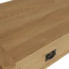 Oak Coffee Table with Drawers