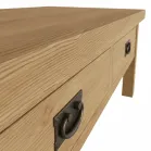 Oak Coffee Table with Drawers