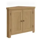 Oak Corner Cupboard