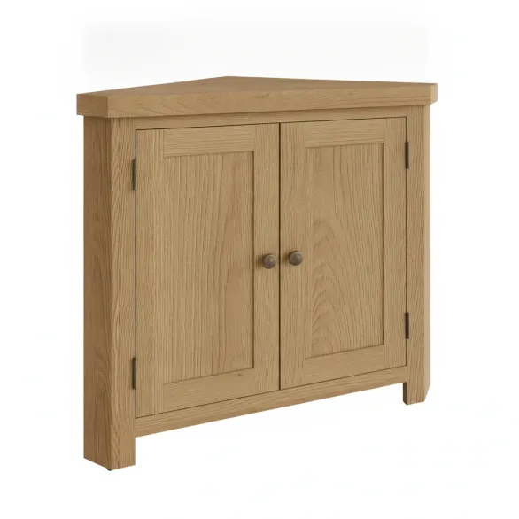 Oak Corner Cupboard