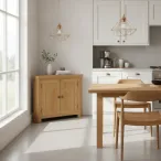 Oak Corner Cupboard