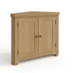 Oak Corner Cupboard