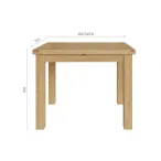 Oak Dining Table Farmhouse Style