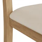 Oak and Fabric Dining Chairs