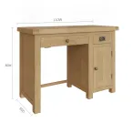 Rustic Oak Desks