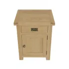 Rustic Oak Side Table