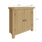 Small Oak Cupboard