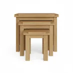 Solid Oak Nesting Tables