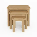 Solid Oak Nesting Tables