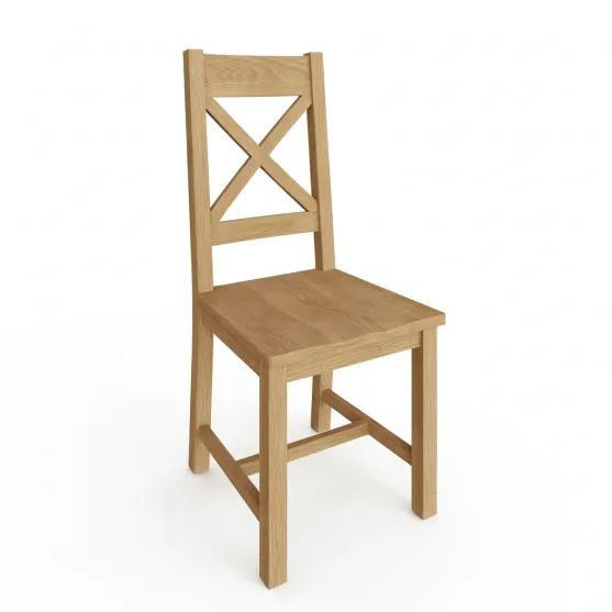 rustic oak chairs