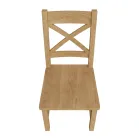 rustic oak chairs