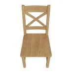 rustic oak chairs