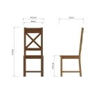 Natural Oak Dining Chairs