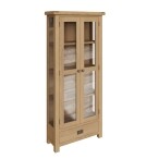 Oak Display Cabinet