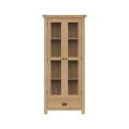 Oak Display Cabinet
