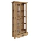 Oak Display Cabinet