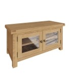 TV Unit With Glass Doors
