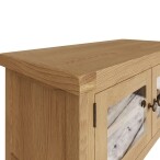 TV Unit With Glass Doors