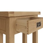 oak telephone table