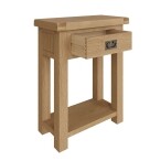 oak telephone table