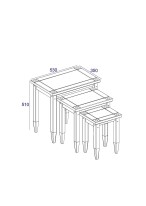 Corona Nested Tables