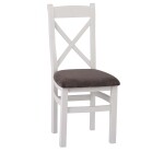 Oak Cross Back Dining Chairs