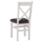 Oak Cross Back Dining Chairs