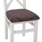 Oak Cross Back Dining Chairs