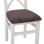 Oak Cross Back Dining Chairs