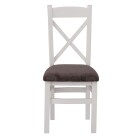 Oak Cross Back Dining Chairs