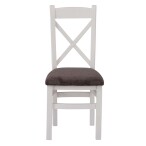 Oak Cross Back Dining Chairs