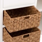 White and Oak Sideboard