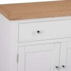 White Narrow Sideboard