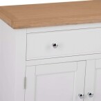 White Narrow Sideboard
