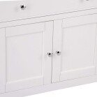 White Narrow Sideboard