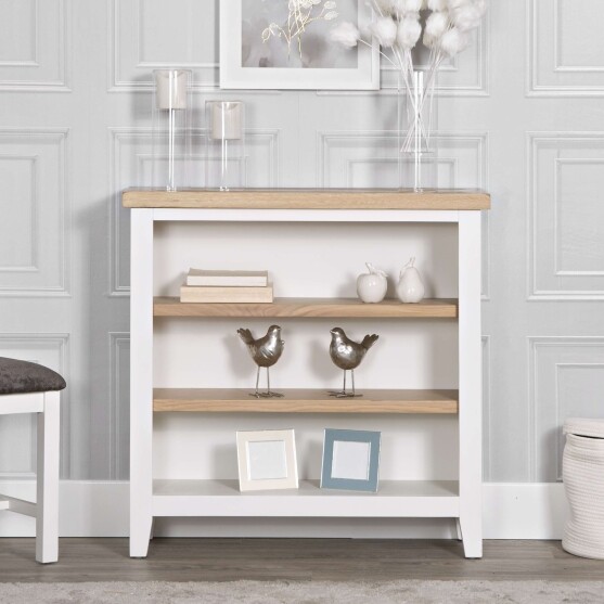 Wide Short Bookcase