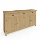 Extra Large Oak Sideboard 200cm