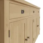 Extra Large Oak Sideboard 200cm