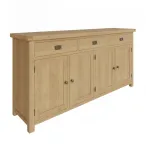 Extra Large Oak Sideboard 200cm