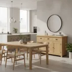 Medium Oak Sideboard