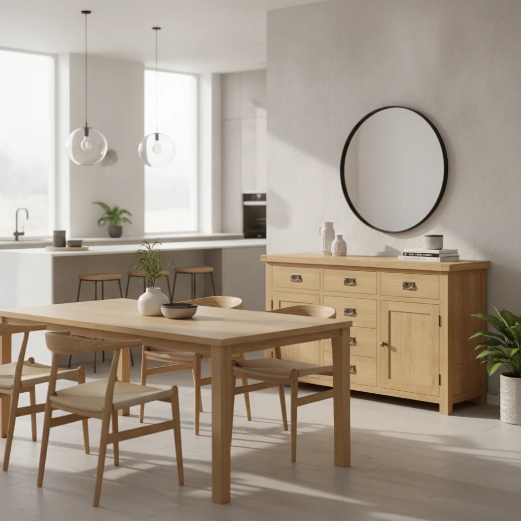 Medium Oak Sideboard