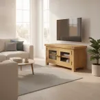 Oak Furniture TV Cabinet